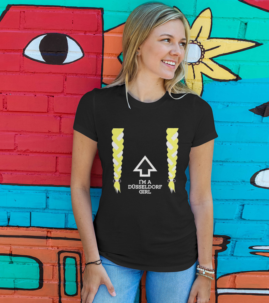 Nick Jonas Christmas Düsseldorf Girl Festive Braids T-Shirt