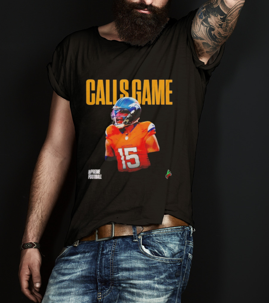 Broncos Calls Game 15 Nik Bonitto Football Action T-Shirt