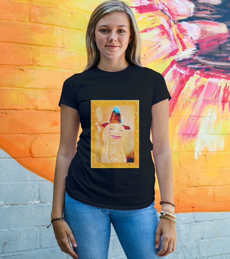 The Burnt Peanut Bungulator Witch Hat Portrait Renaissance T-Shirt