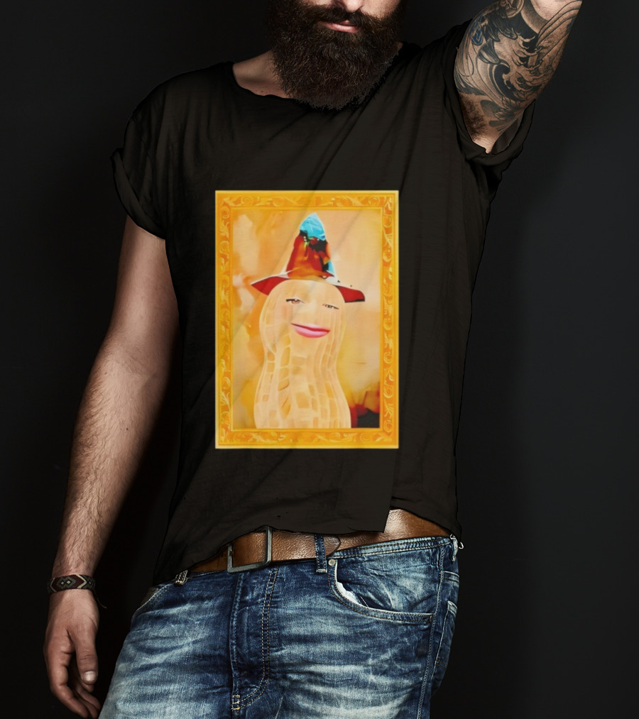 The Burnt Peanut Bungulator Witch Hat Portrait Renaissance T-Shirt