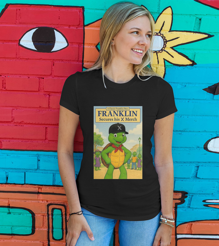 Franklin Secures His X Merch A Classic Franklin Story T-Shirt