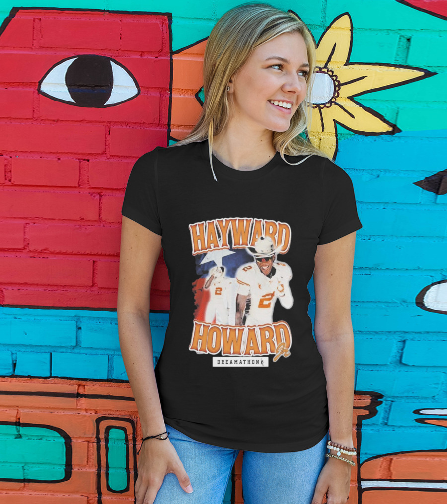 Hayward Howard Jr Dreamathon Texas Football Cowboys T-Shirt