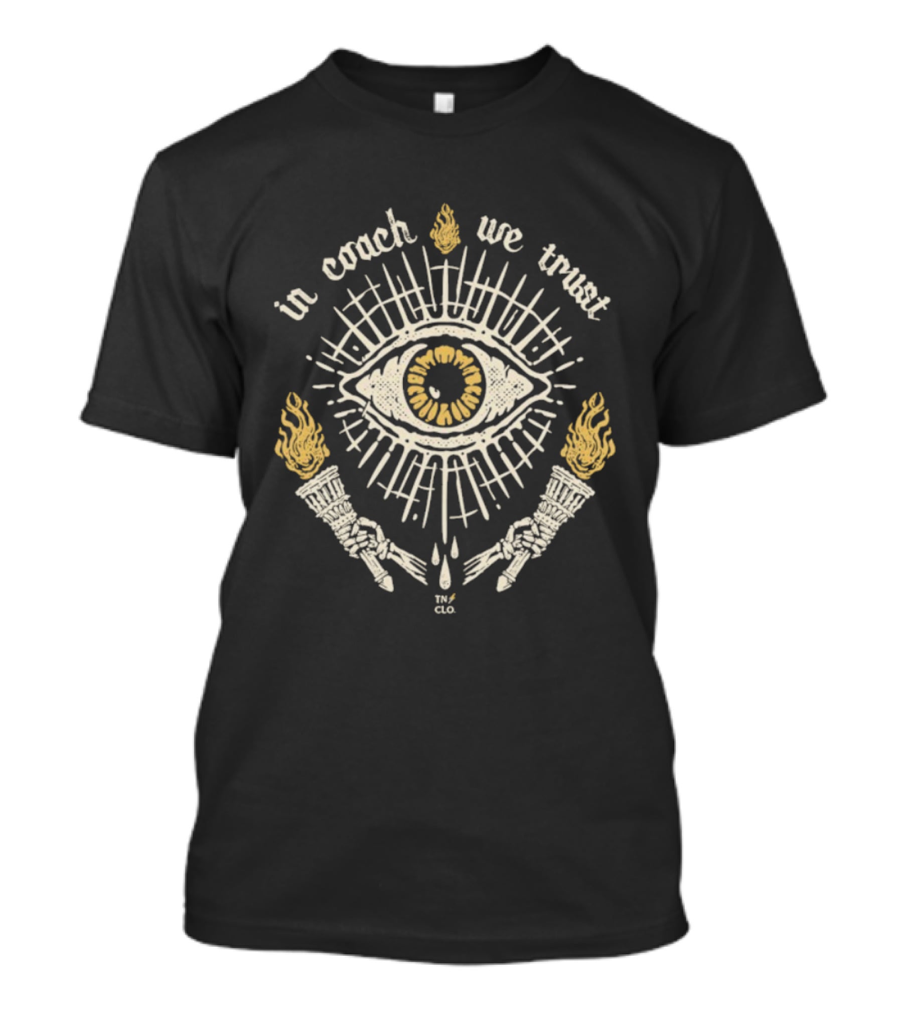 In Coach We Trust Thundernoise Eye Hands T-Shirt