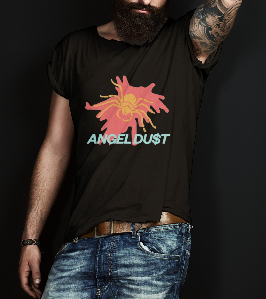 Angel Dust Tarantula Spider Graphic T-Shirt