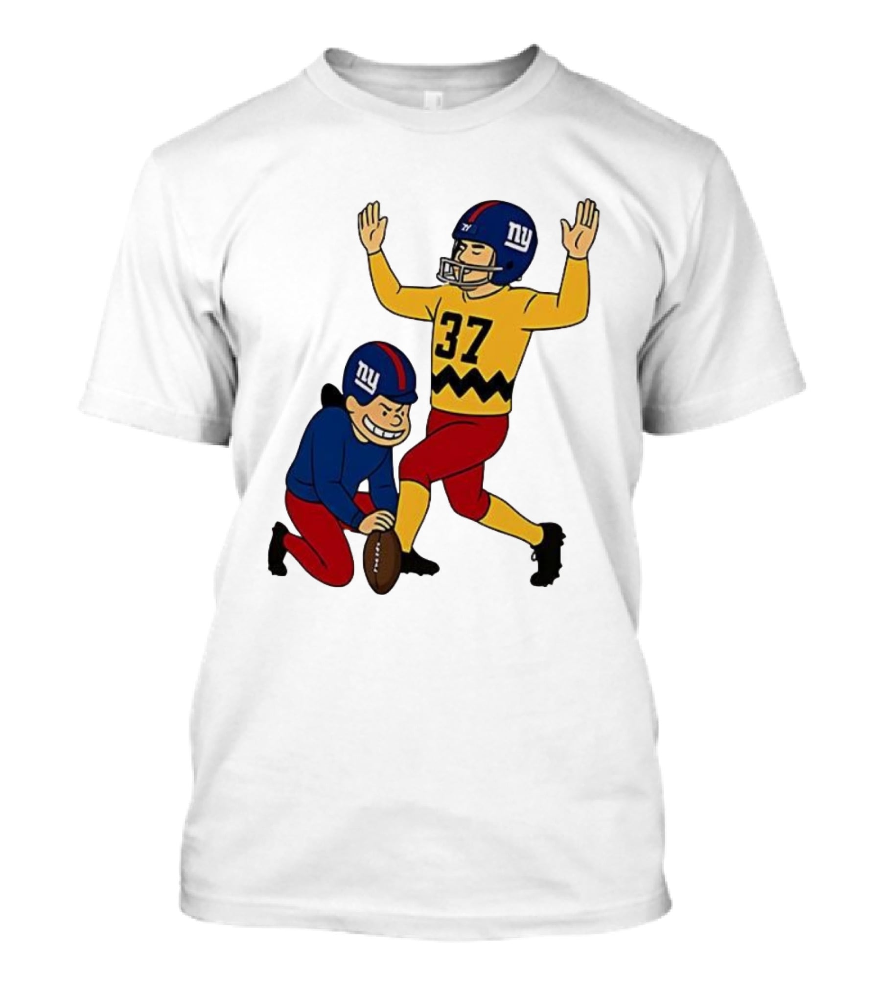 Younghoe Koo Charlie Brown Giants Football Kicker Miss Meme 37 T-Shirt