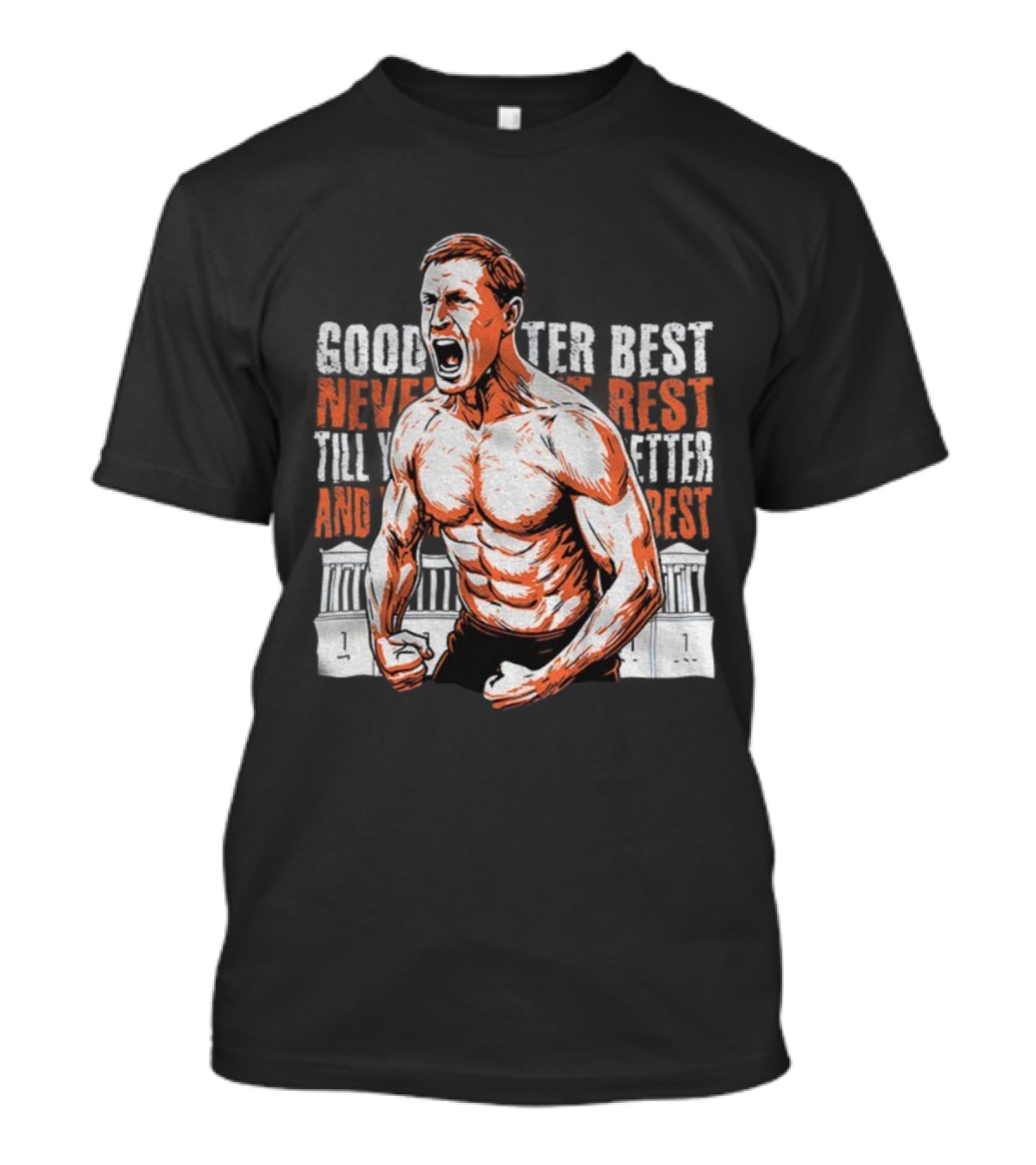 Good Better Best Chicago Bears NFL Football Ben Johnson 2025 T-Shirt