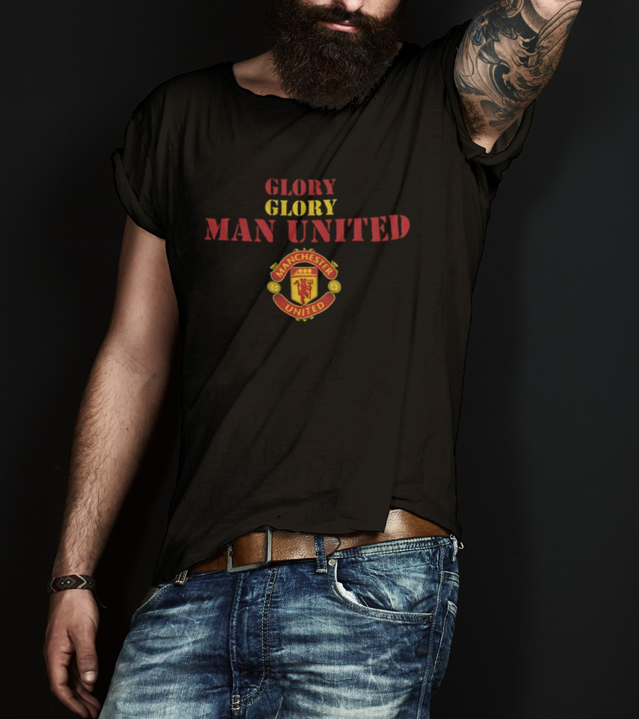 Glory Glory Man United Manchester United T-Shirt