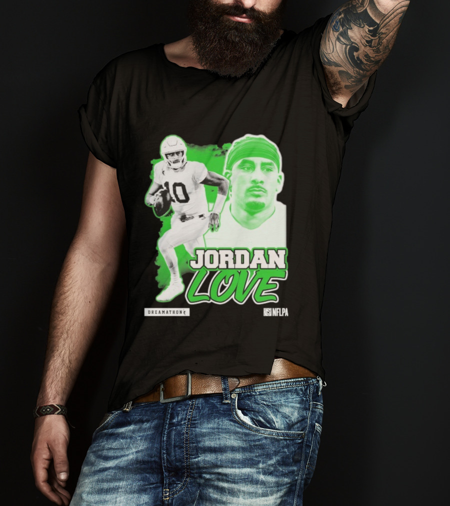 Jordan Love Green Bay Packers Dreamathon NFL Football T-Shirt