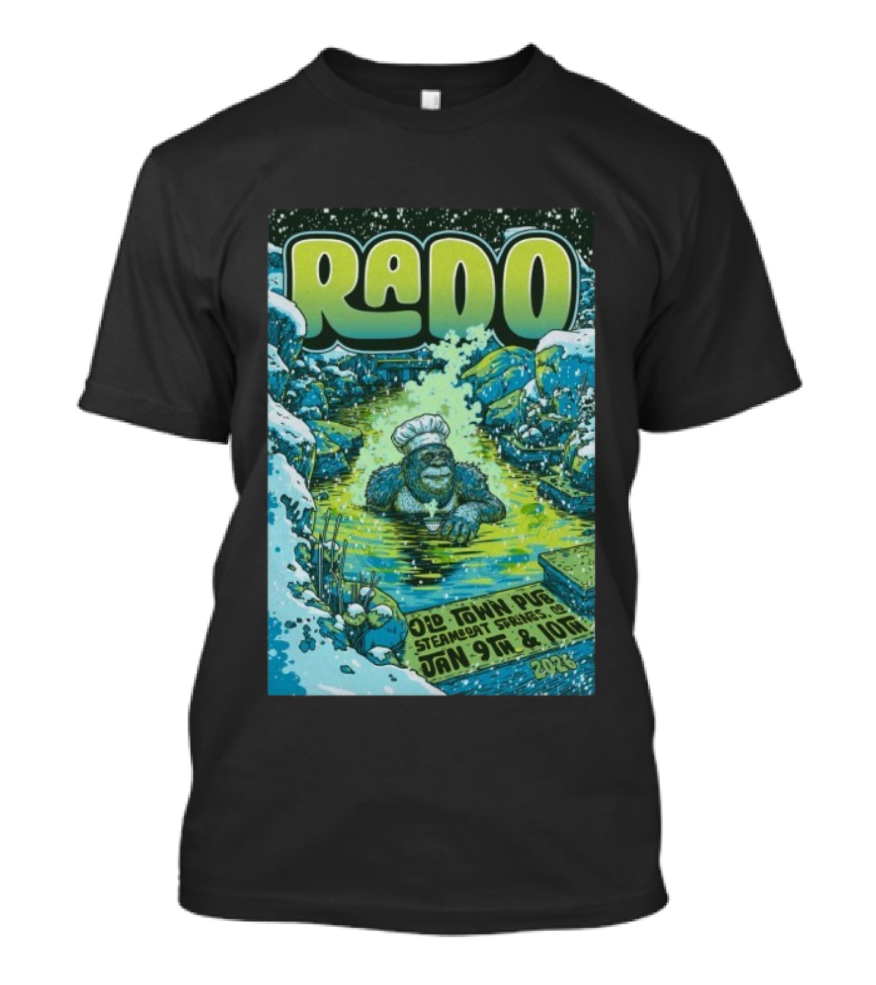 RADO Event Old Town Pub Steamboat Springs Jan 9th & 10th 2026 T-Shirt