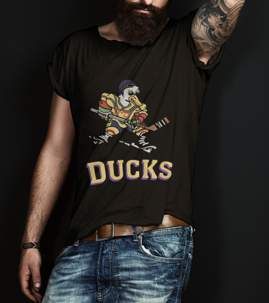 The Mighty Ducks Hockey Mascot 03 Ducks T-Shirt