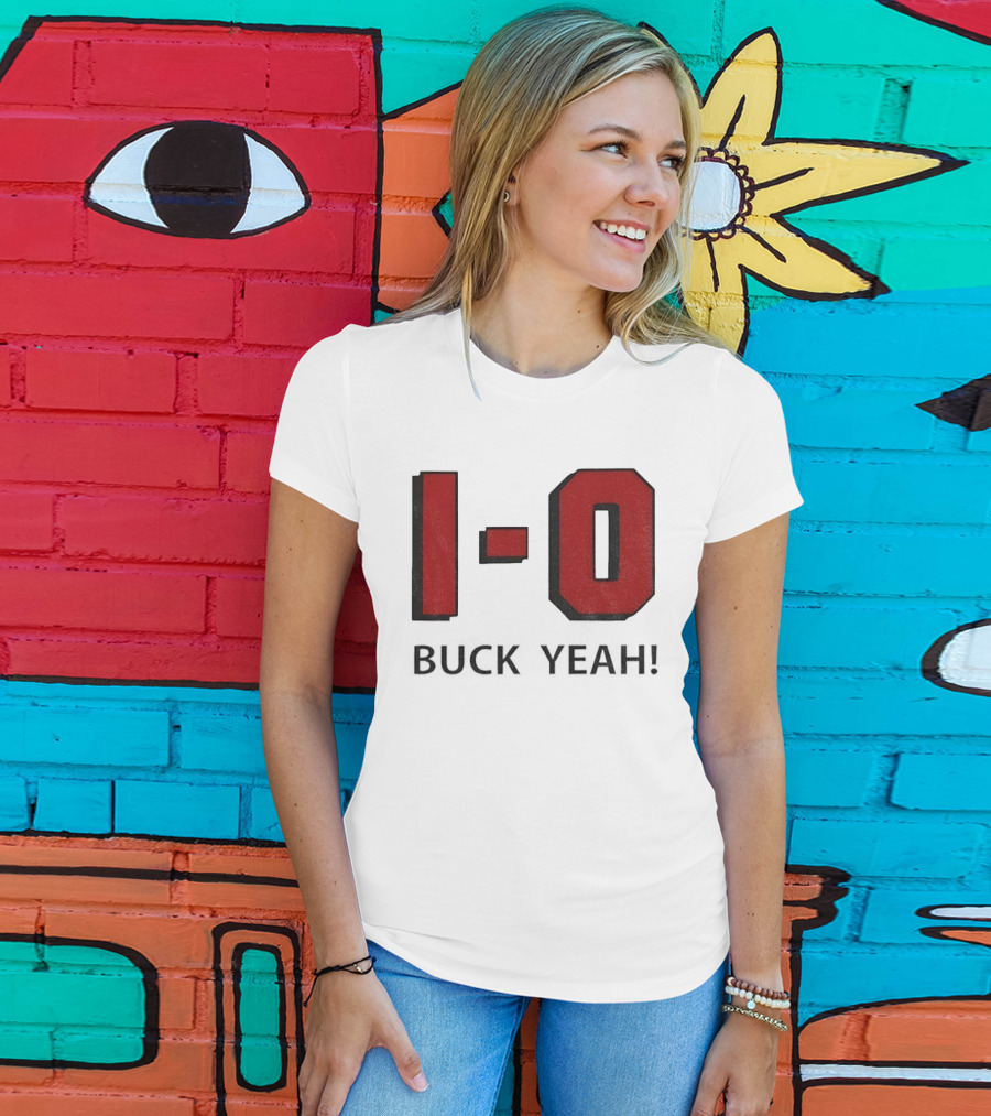 Ohio State Buckeyes I O Buck Yeah Football NFL 2025 T-Shirt
