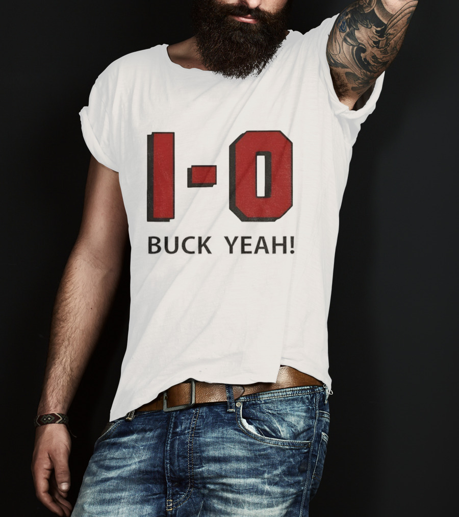 Ohio State Buckeyes I O Buck Yeah Football NFL 2025 T-Shirt