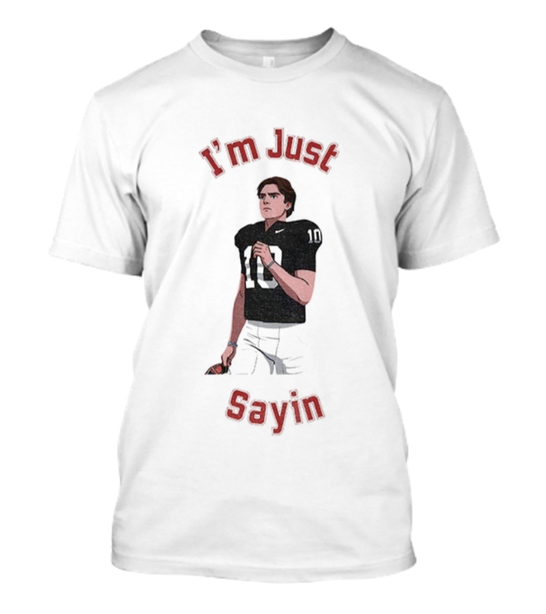 Denzel Burke Ohio State Buckeyes Football I'm Just Sayin T-Shirt