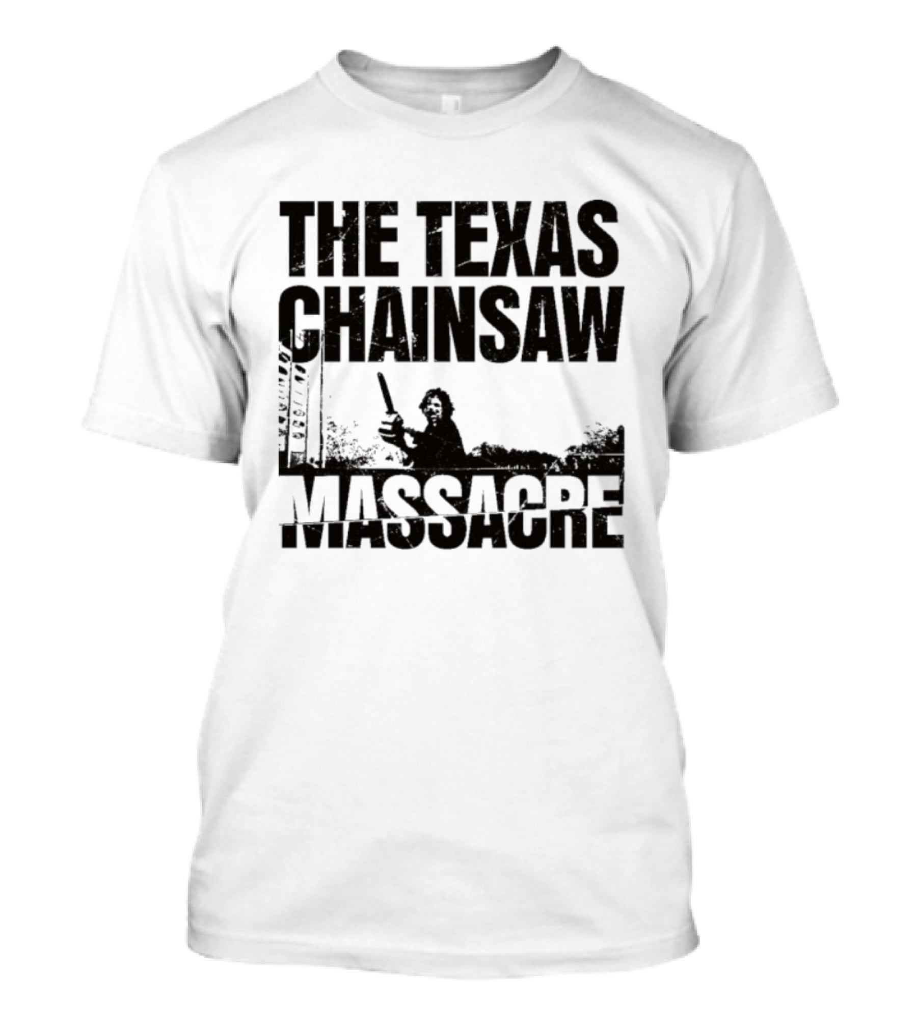 The Texas Chainsaw Massacre The Getaway Chainsaw Wielding Scene T-Shirt