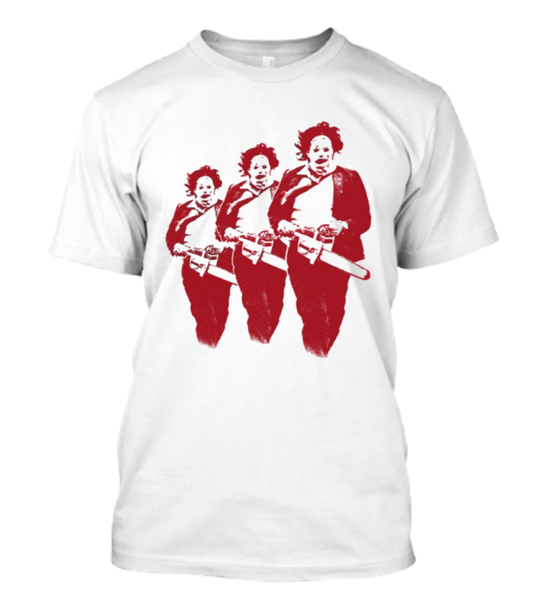 The Texas Chainsaw Massacre Leatherface Trio T-Shirt