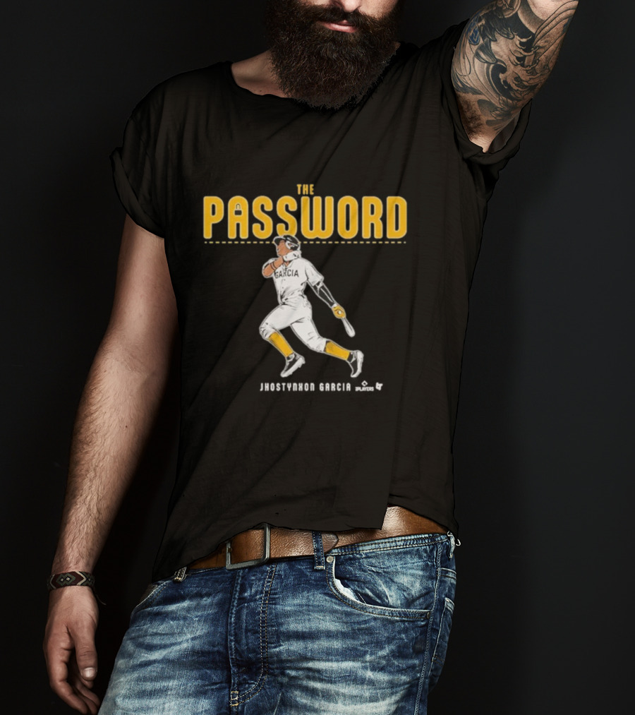 Jhostynxon Garcia Pittsburgh The Password Baseball Theme T-Shirt