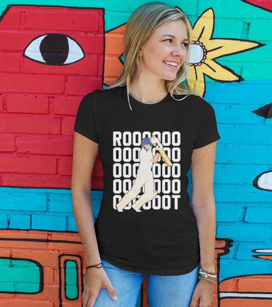 Joe Root Cricket Player ROOOOOT Batting Legend T-Shirt