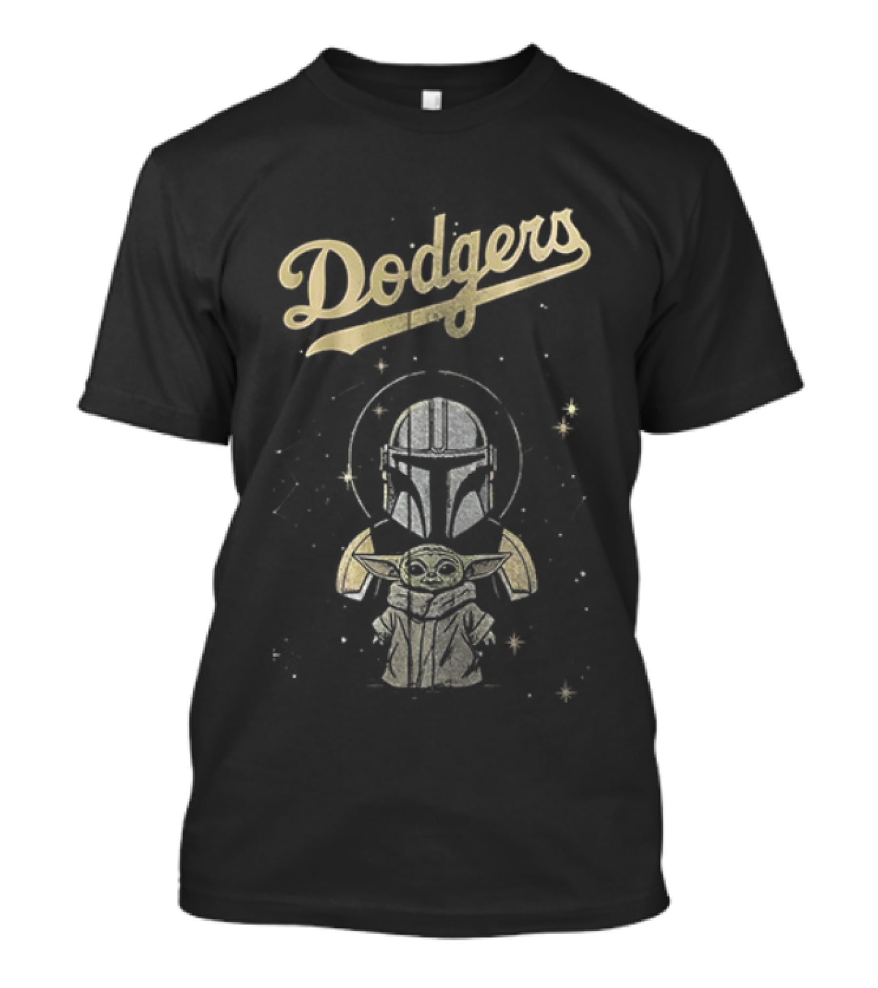 Los Angeles Dodgers Mandalorian Grogu This Is The Way T-Shirt