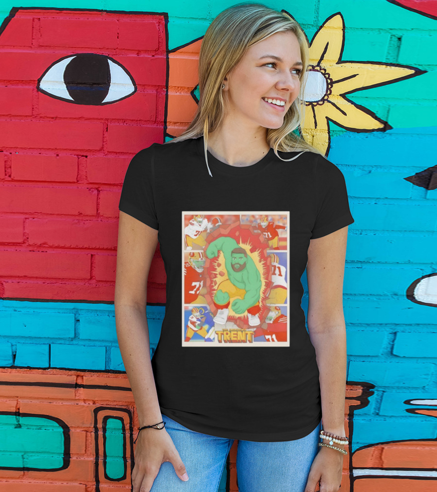 Hulk Trent Williams San Francisco 49ers Incredible Football Hero T-Shirt