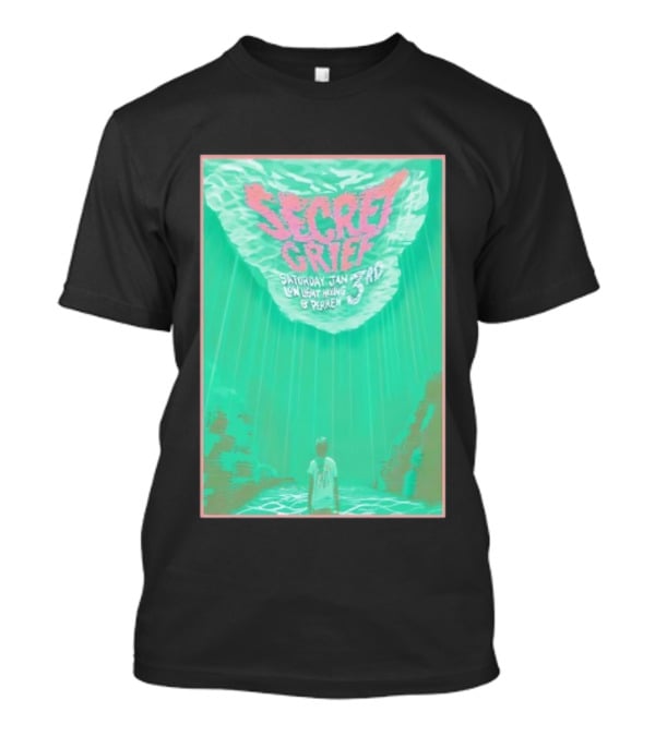 Secret Grief Concert With Low Light Hikes & Perren Grand Rapids Jan 3 2026 T-Shirt