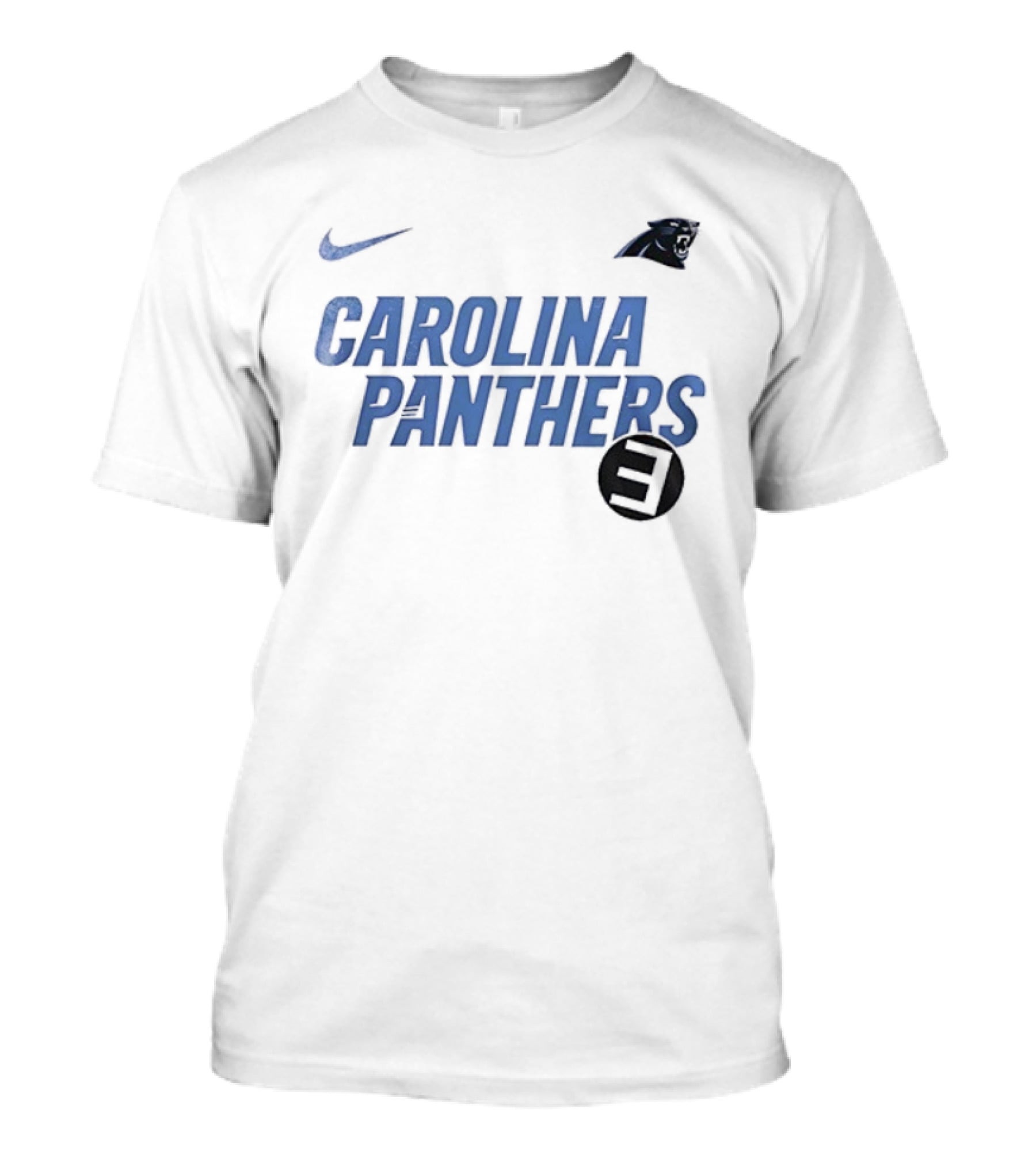 Nike Carolina Panthers Eminem Collaboration T-Shirt