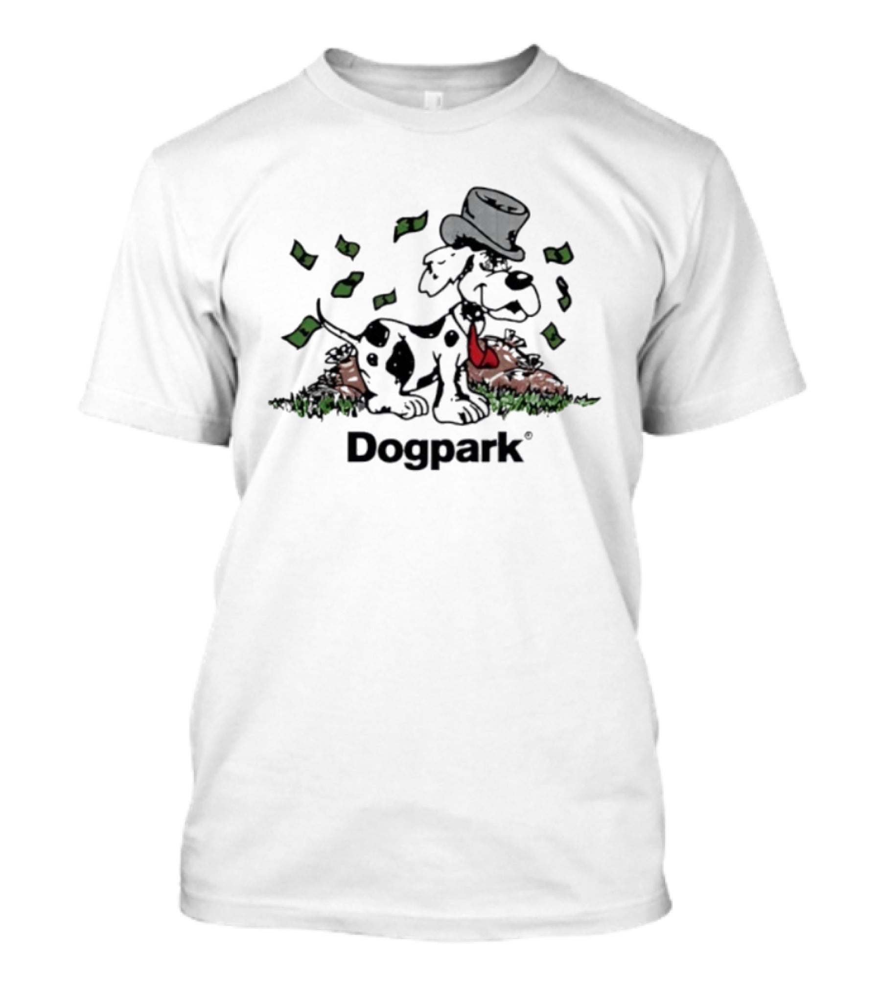 Dogpark Money Flying Top Hat T-Shirt