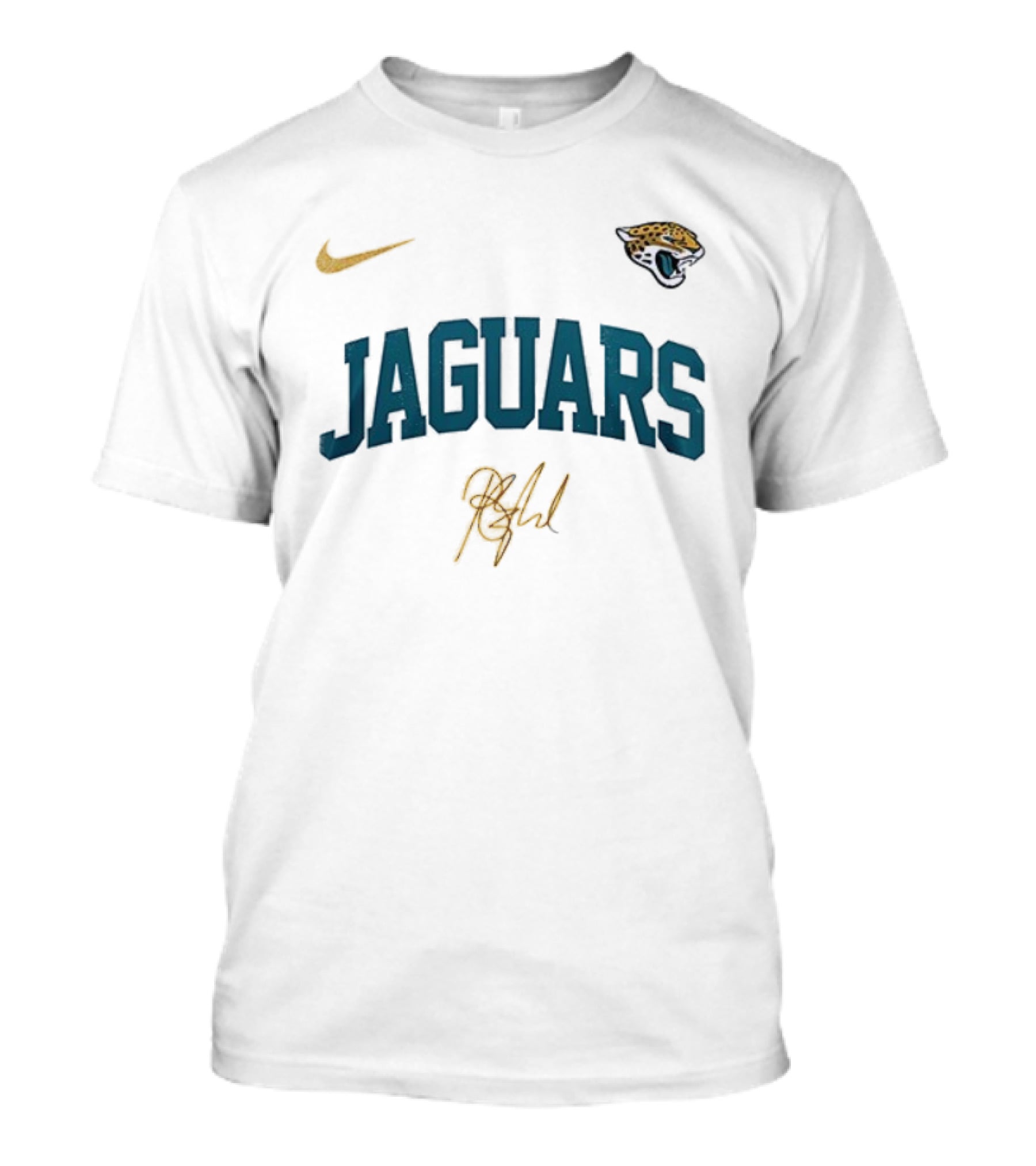 Barry Manilow Once Before I Go Jacksonville Jaguars Signature Nike Edition T-Shirt