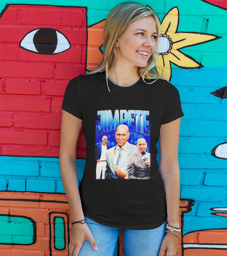 Jim Pete American Former Professional Basketball Player T-Shirt