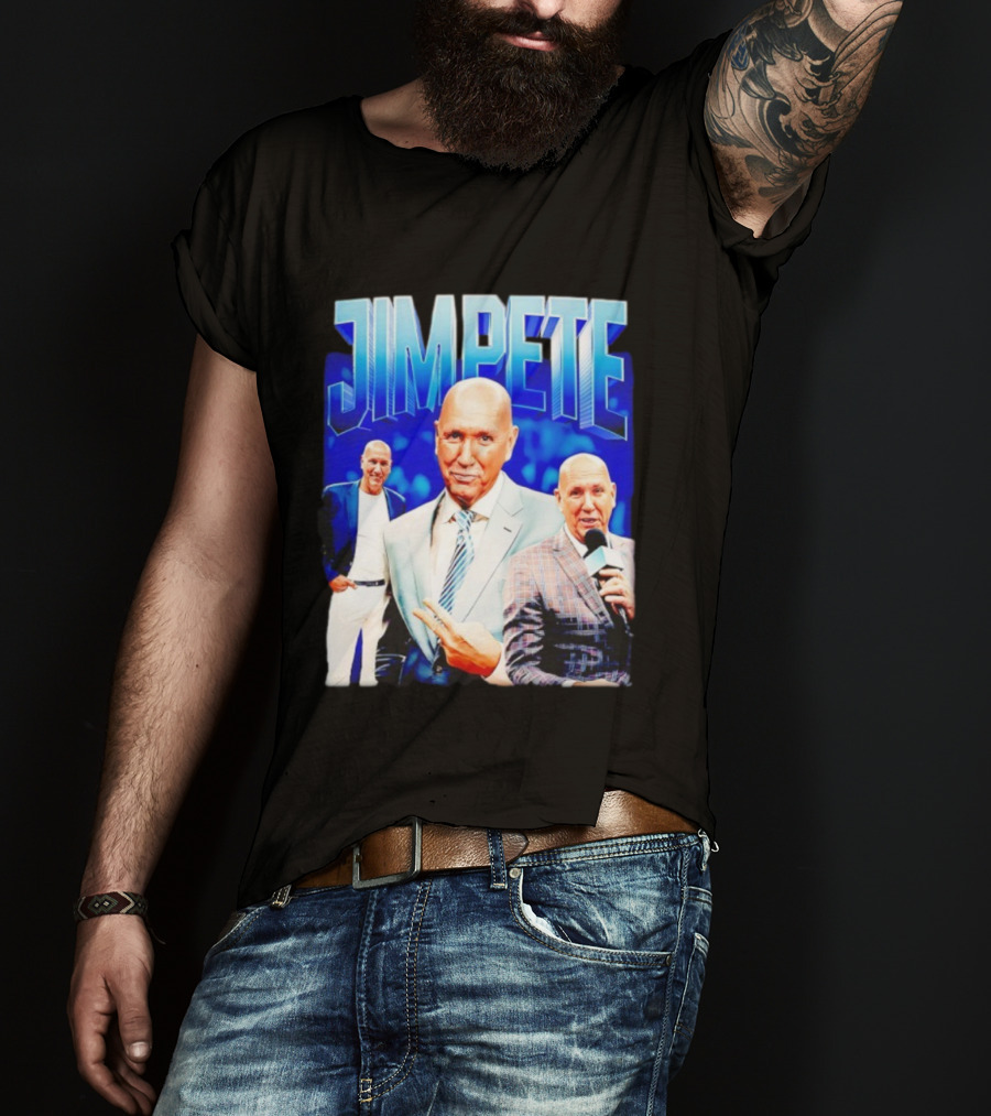 Jim Pete American Former Professional Basketball Player T-Shirt