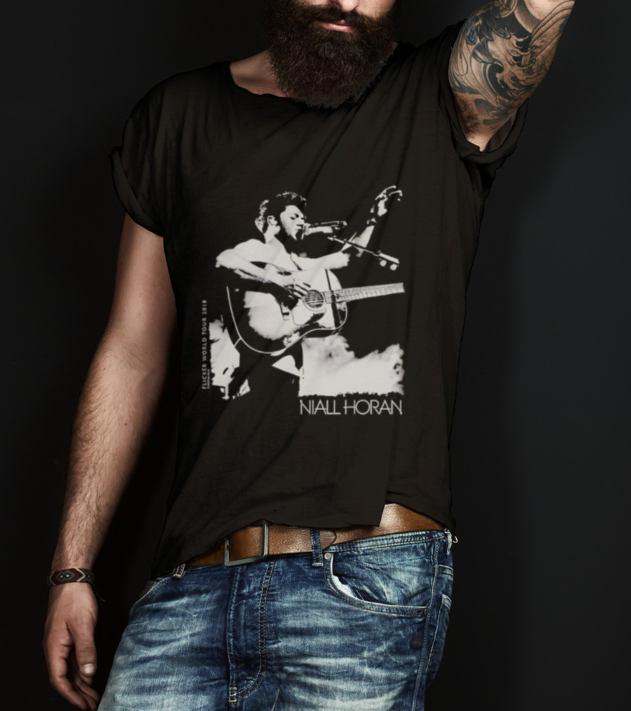 Niall Horan Flicker World Tour 2018 Acoustic Illustration T-Shirt