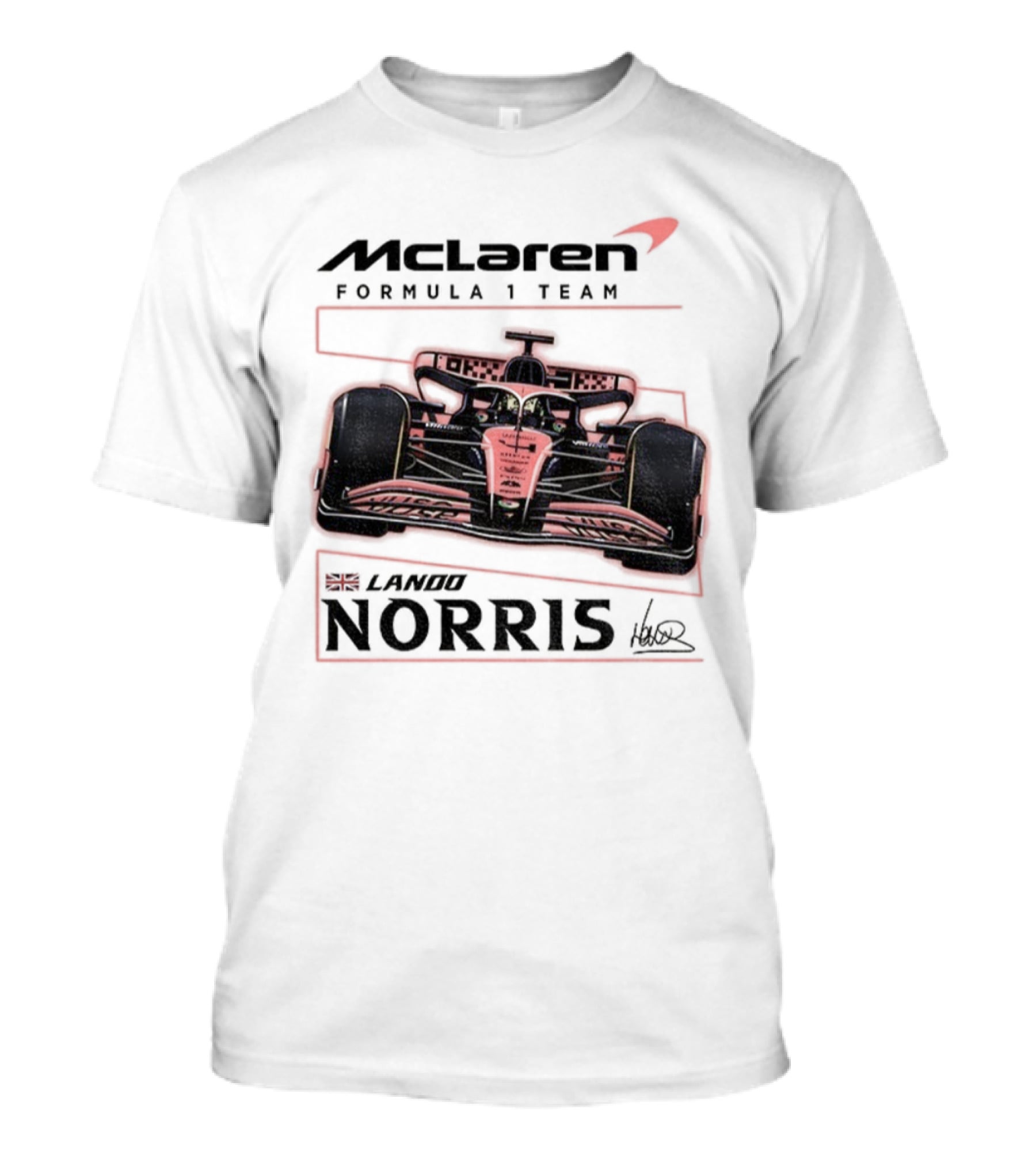 Norris McLaren Formula One Team MCL39 2025 T-Shirt