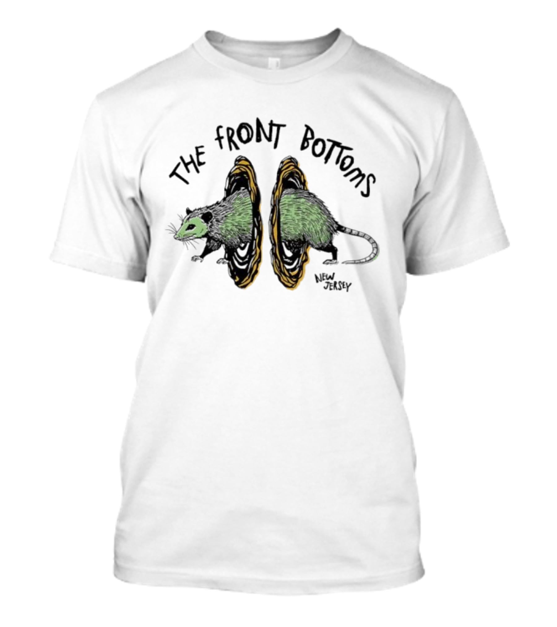 The Front Bottoms Rat Portal Columbia Art In Jersey Style T-Shirt