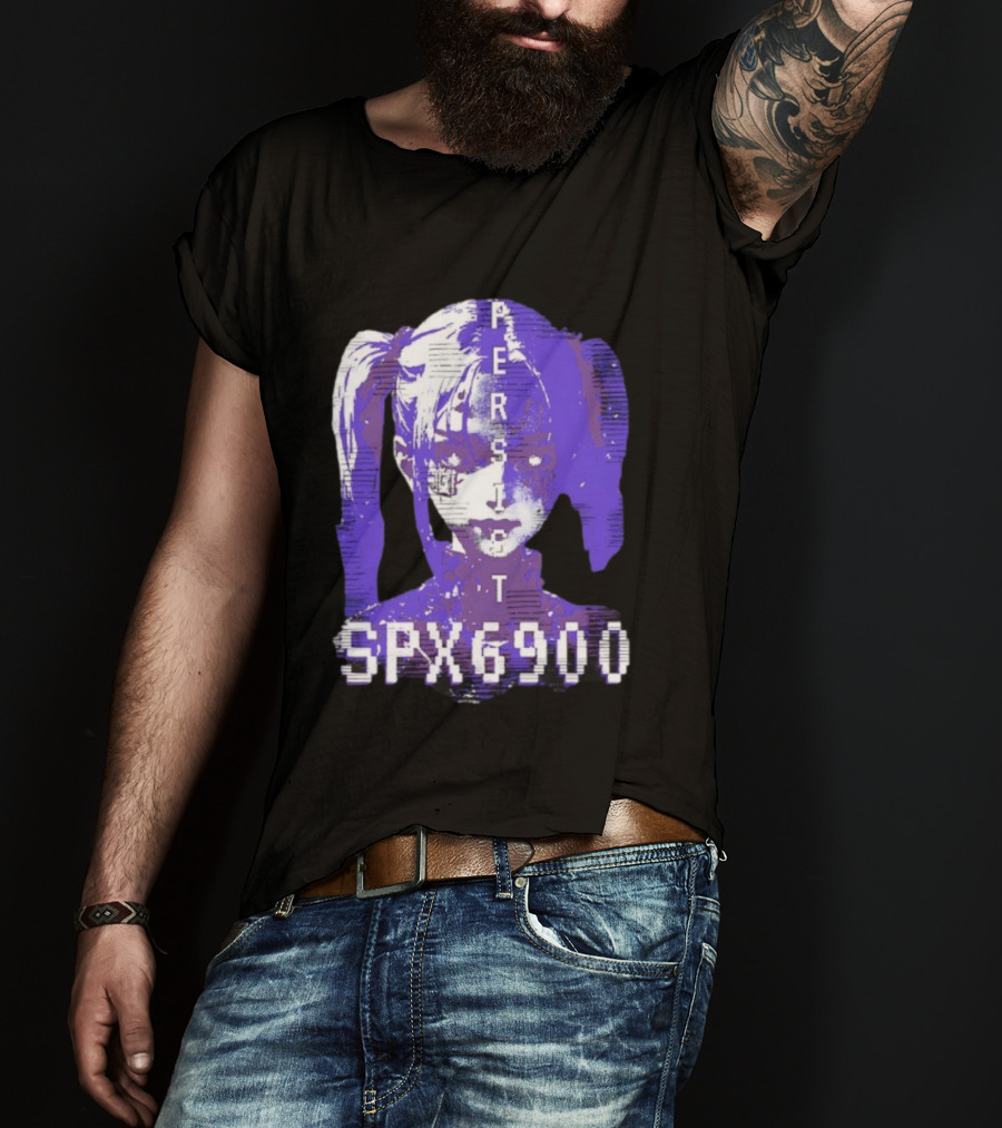 SPX6900 Persist Vaporwave Anime Aesthetic T-Shirt