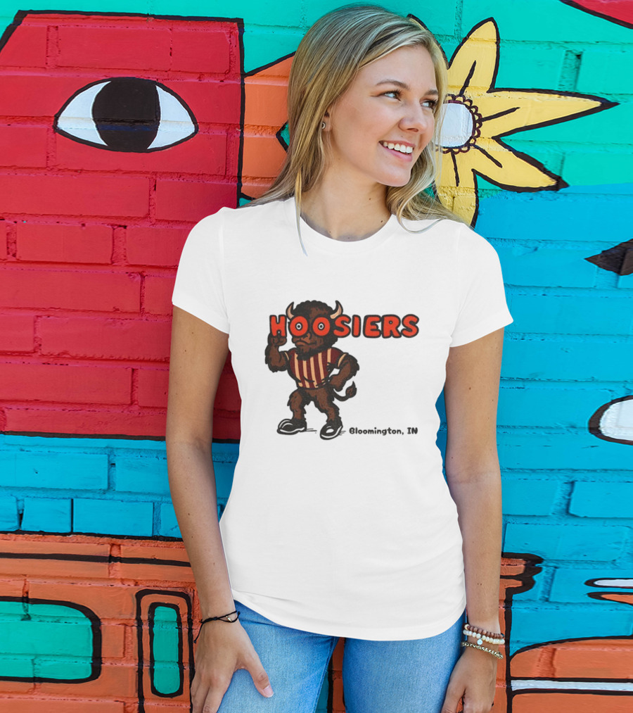 Hoosiers Bison Bloomington IN Indiana Hoosiers Football NFL 2025 T-Shirt