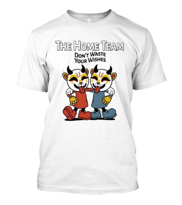 The Home Team Don’t Waste Your Wishes Album Playful Characters T-Shirt