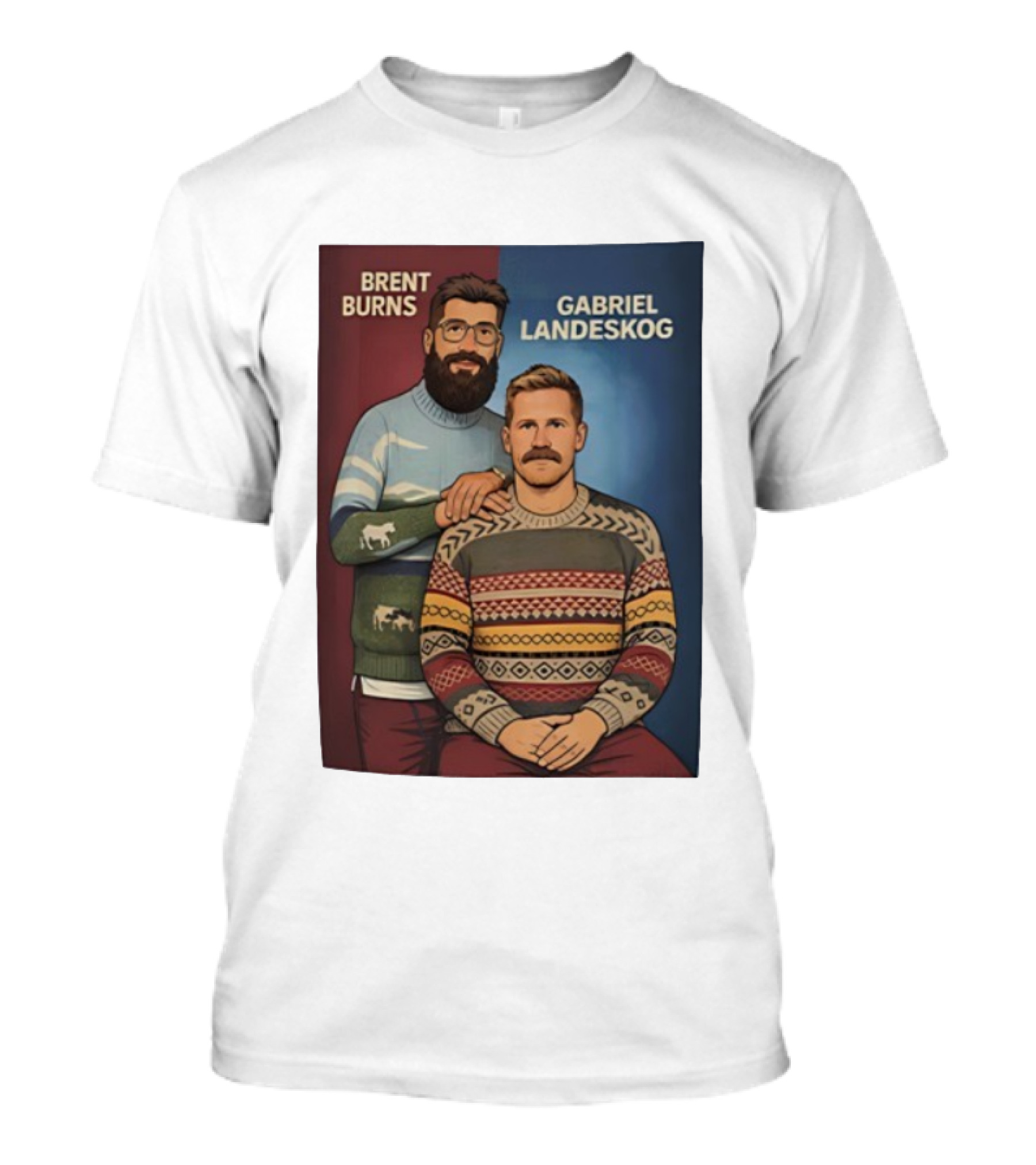 Brent Burns Gabriel Landeskog Sweater Step Brothers Colorado Avalanche T-Shirt