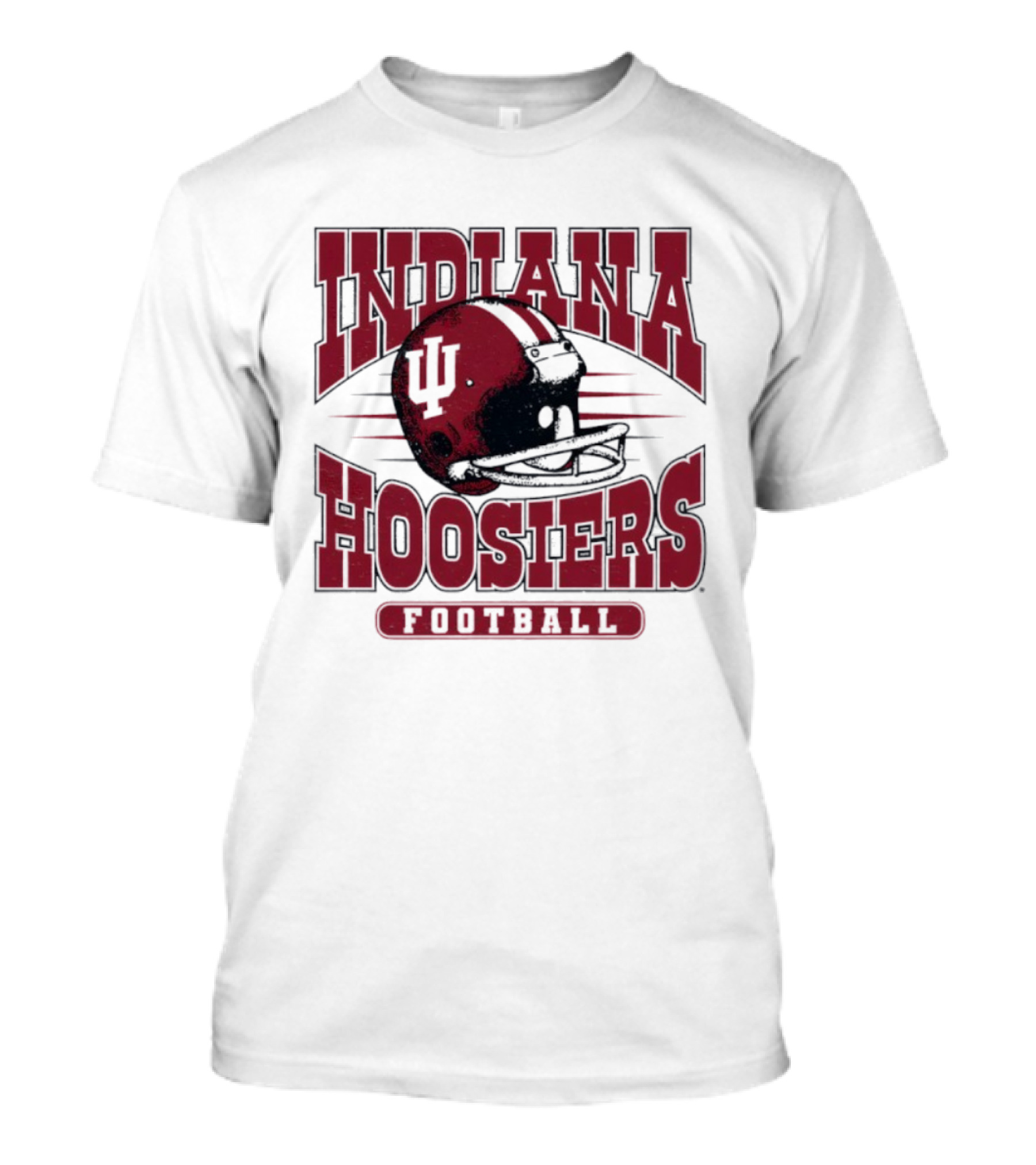 Indiana Hoosiers Football Helmet IU Sports Team T-Shirt