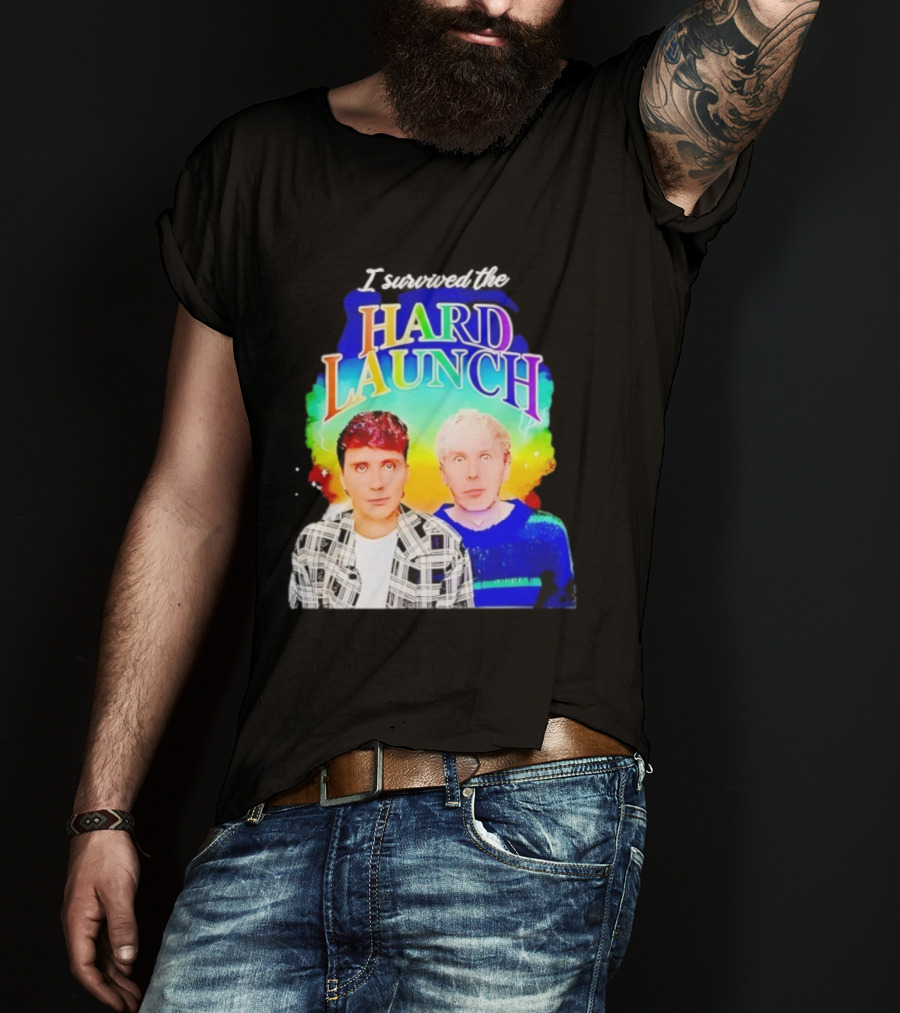 I Survived The Dan And Phil Hard Launch Phan T-Shirt