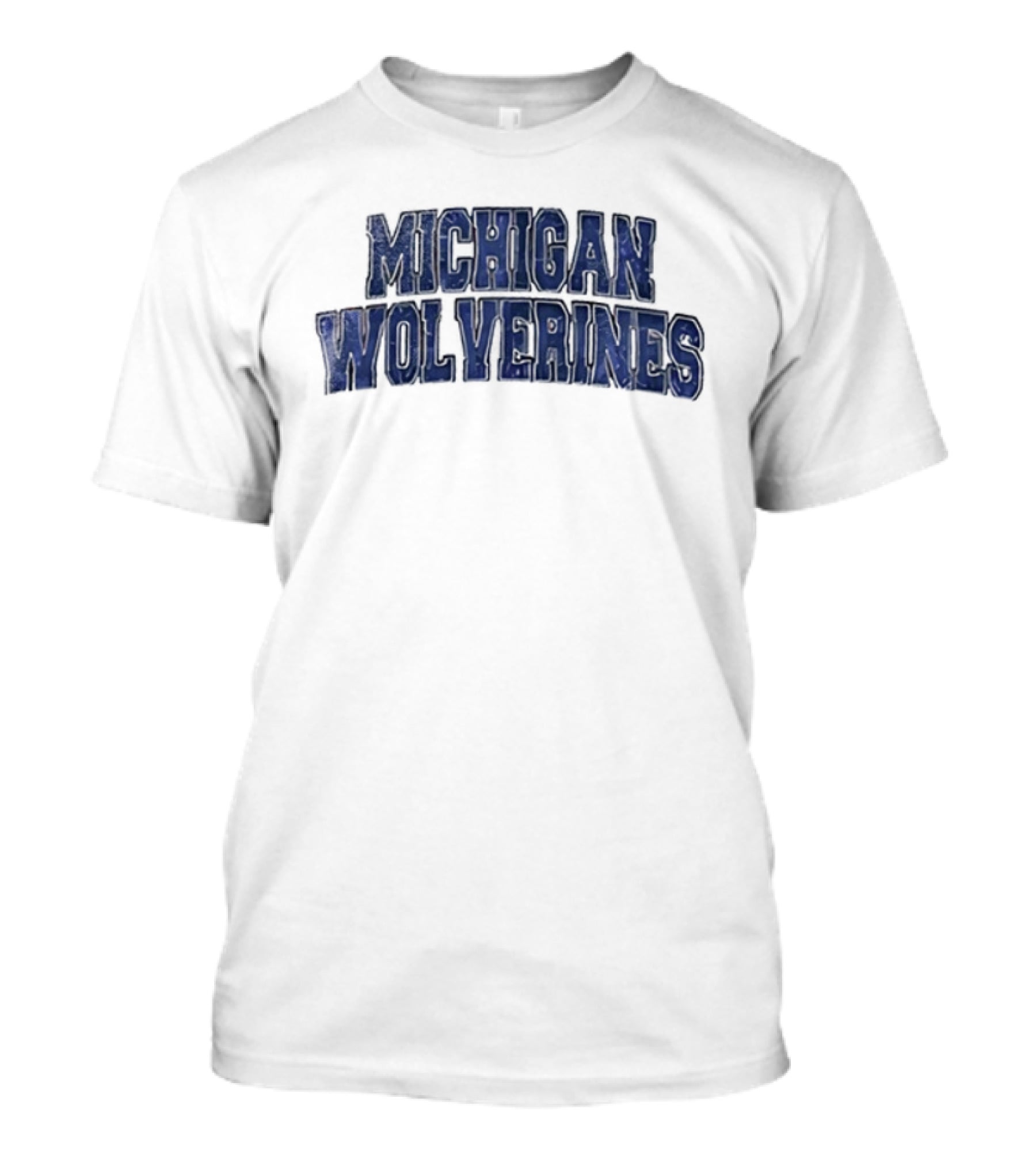 Michigan Wolverines Born With My Heart On My Sleeve Fire In My Soul T-Shirt