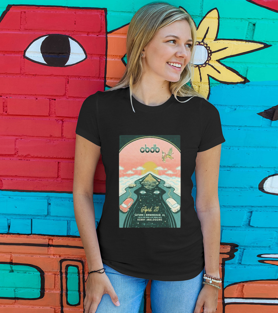 CBDB April 25 Saturn Birmingham AL With Kenny Analoggins T-Shirt