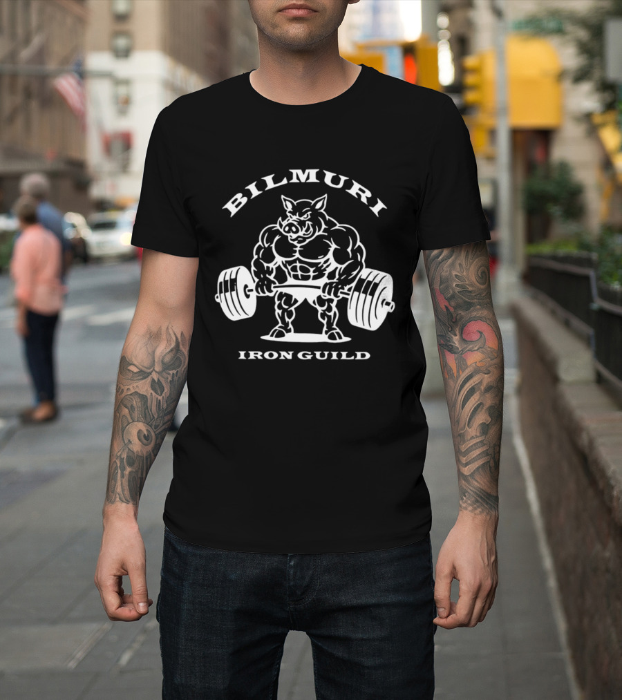 Bilmuri Iron Guild Powerlifting Boar T-Shirt