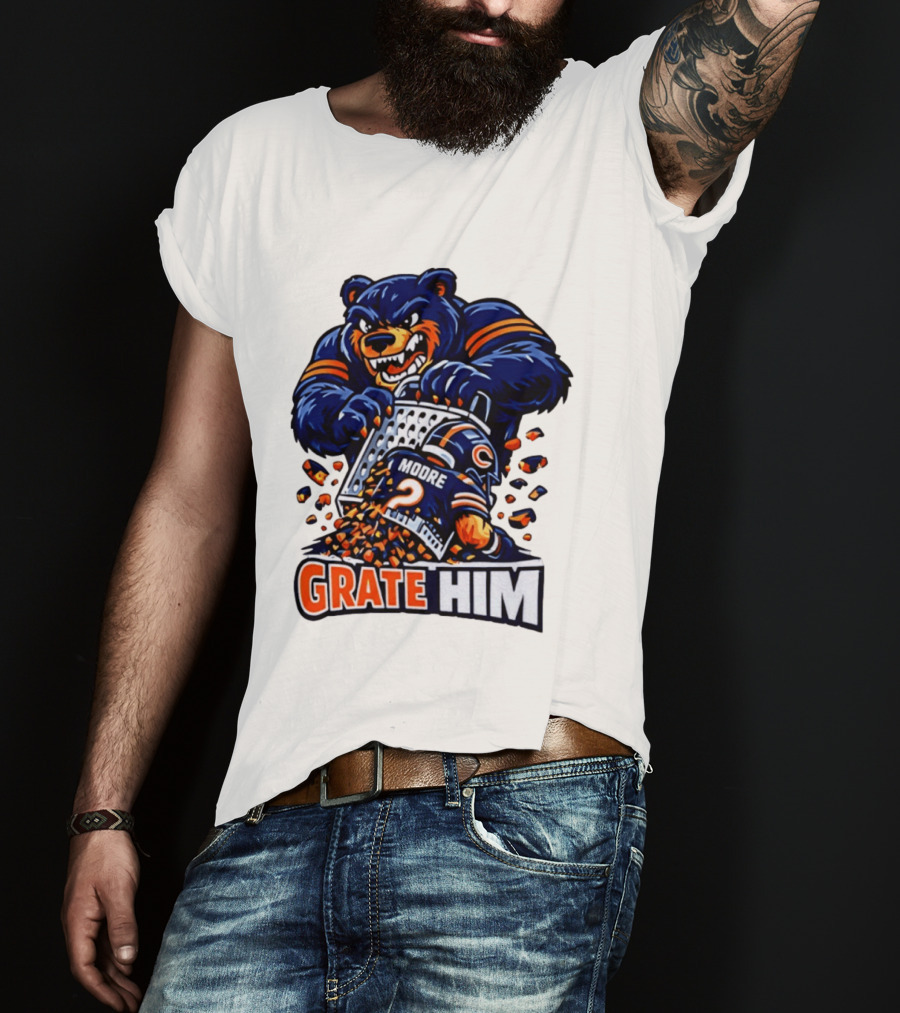 Chicago Bears Grate Him Moore 2 T-Shirt