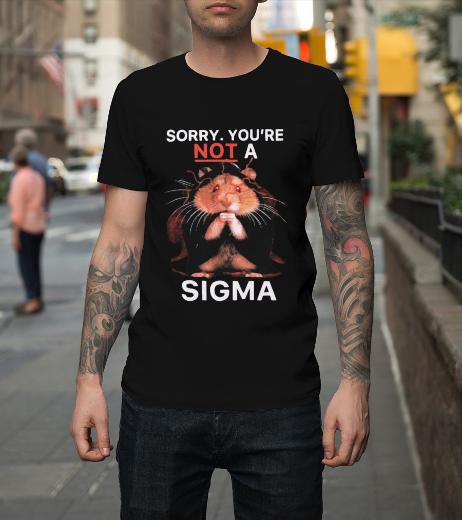 Sorry You're Not A Sigma Hamster T-Shirt