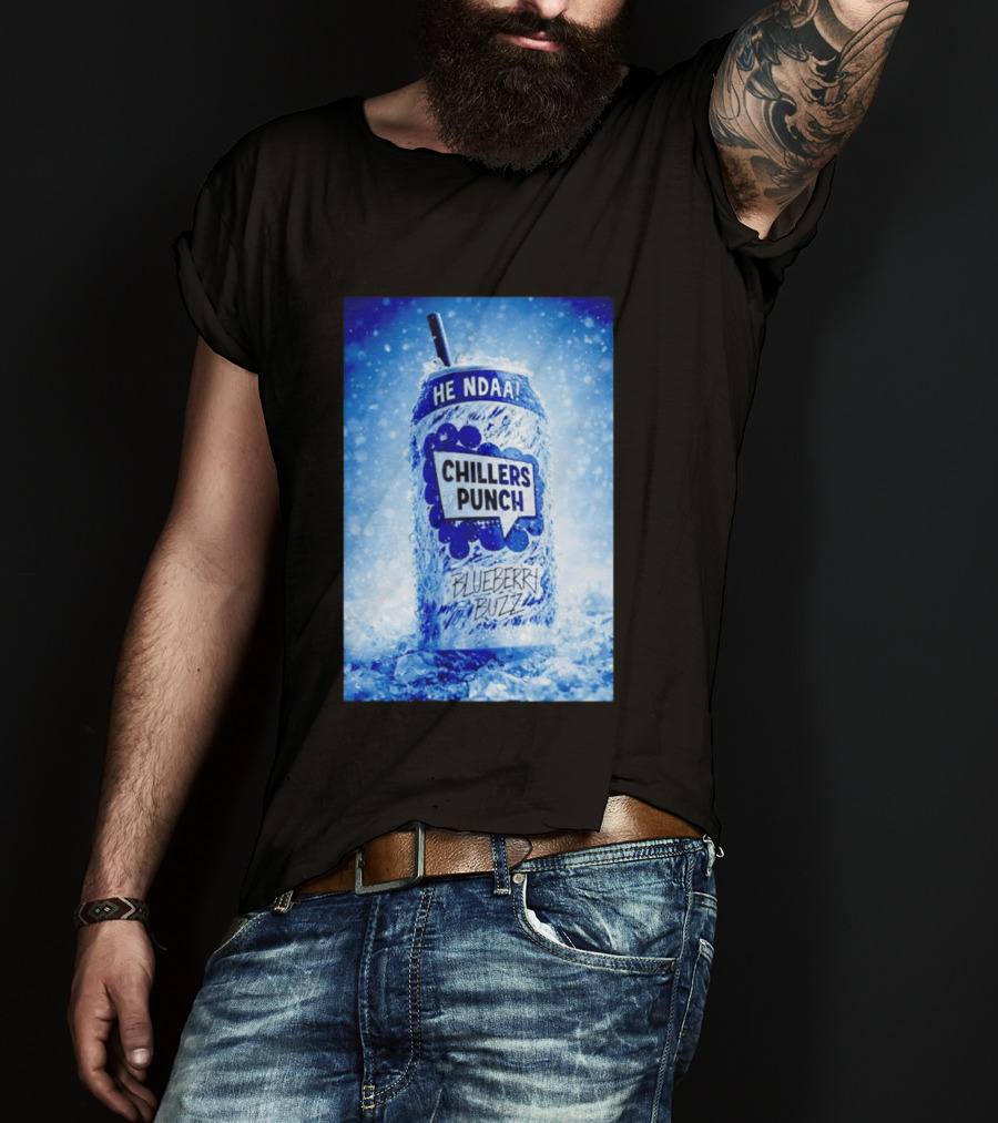 Blueberry Buzz He Ndaa Chillers Punch Can T-Shirt