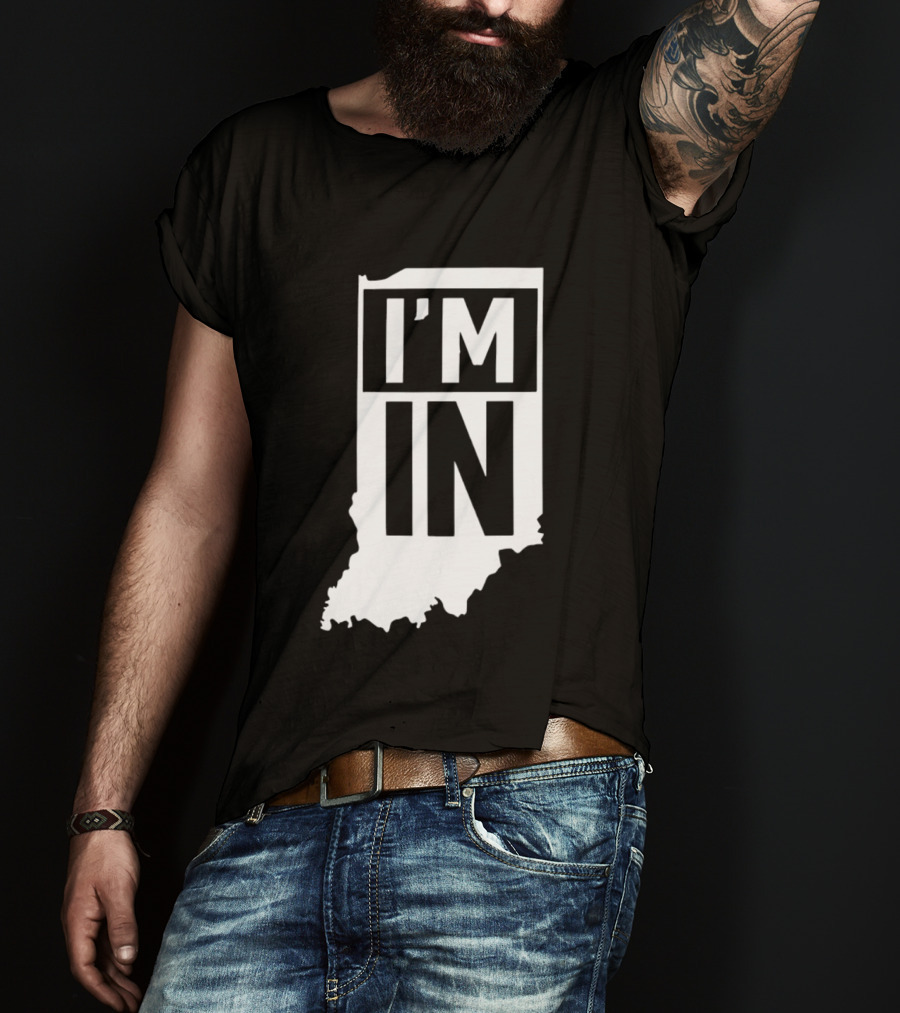 Indiana Hoosiers I'm In State Pride T-Shirt