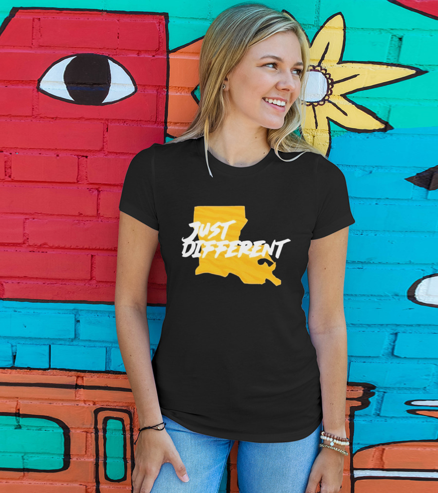 Just Different Louisiana State T-Shirt
