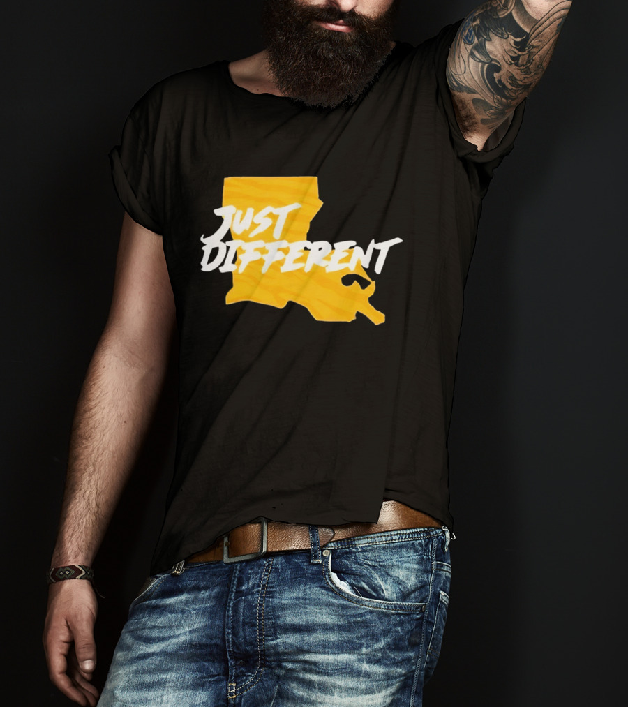 Just Different Louisiana State T-Shirt