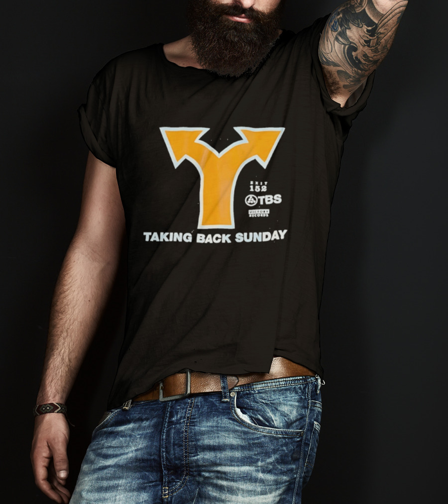 Taking Back Sunday Exit 152 TBS Arrow T-Shirt