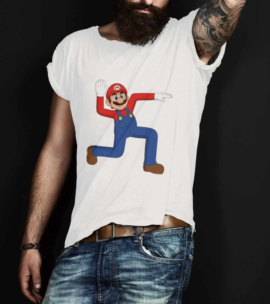 Super Mario Swastika T-Shirt
