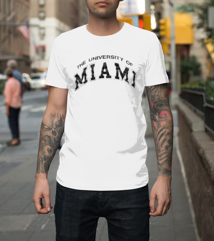 The University Of Miami Hurricanes MIAMI Team T-Shirt